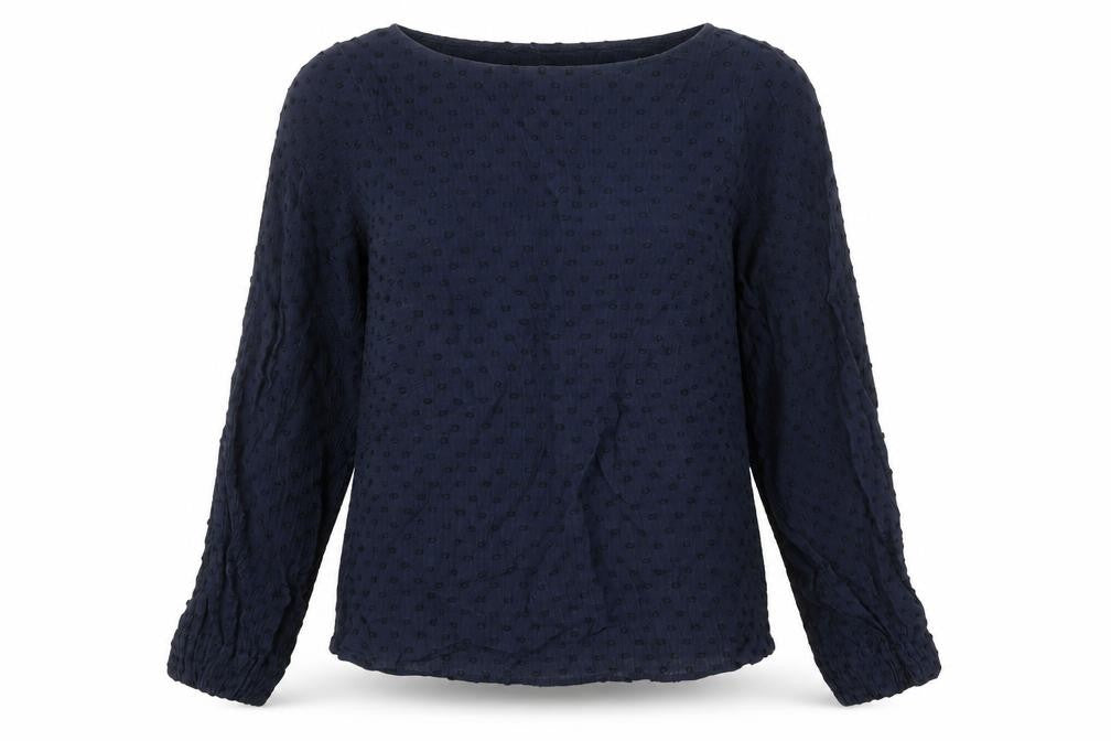 Womens UK Size XL Zara Blue Tunic Blouse