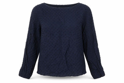 Womens UK Size XL Zara Blue Tunic Blouse