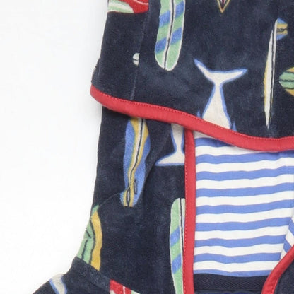Fat Boys Multicoloured Geometric Cotton Gown Size 12-13 Years - Sharks