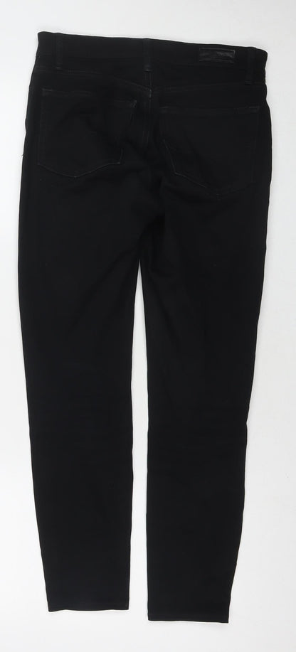 Polo Ralph Lauren Womens Black Cotton Skinny Jeans Size 27 in L26 in Regular Zip