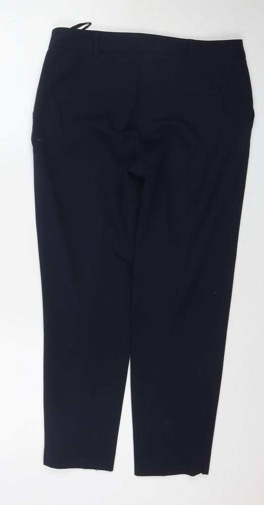 Womens UK Size 8 Dorothy Perkins Regular Fit  Blue Trousers