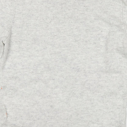 Womens UK Size M Oasis Grey Pullover Jumper