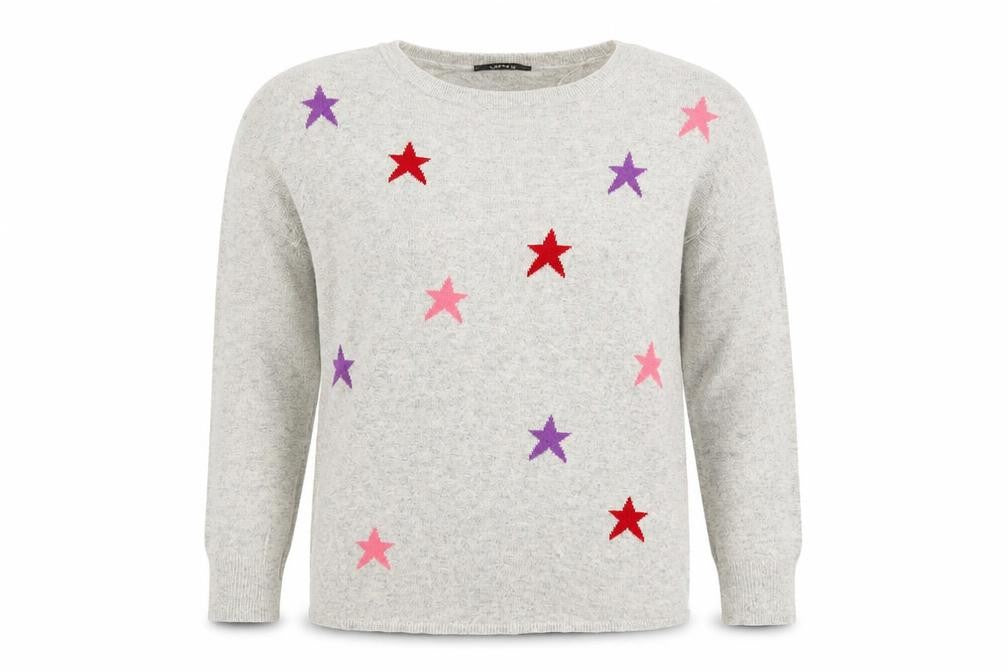 Womens UK Size M Oasis Grey Pullover Jumper