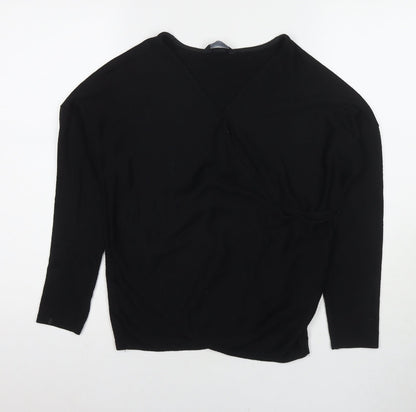Womens UK Size 12 Dorothy Perkins Black Pullover Jumper
