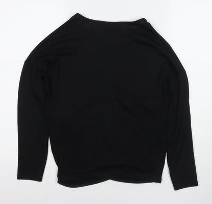 Womens UK Size 12 Dorothy Perkins Black Pullover Jumper