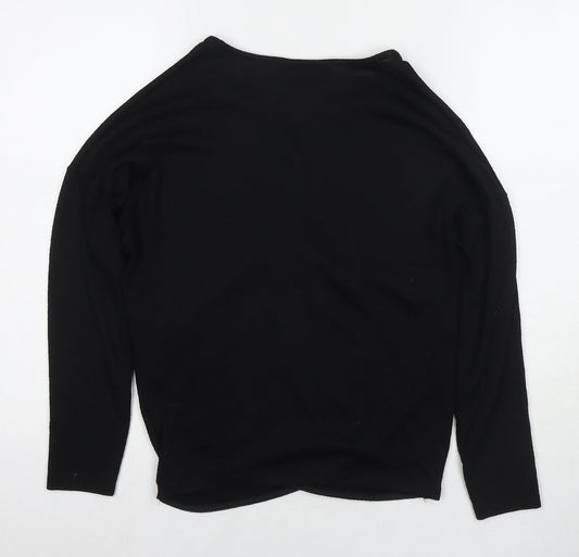 Womens UK Size 12 Dorothy Perkins Black Pullover Jumper