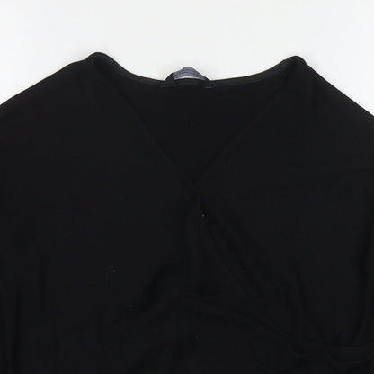 Womens UK Size 12 Dorothy Perkins Black Pullover Jumper