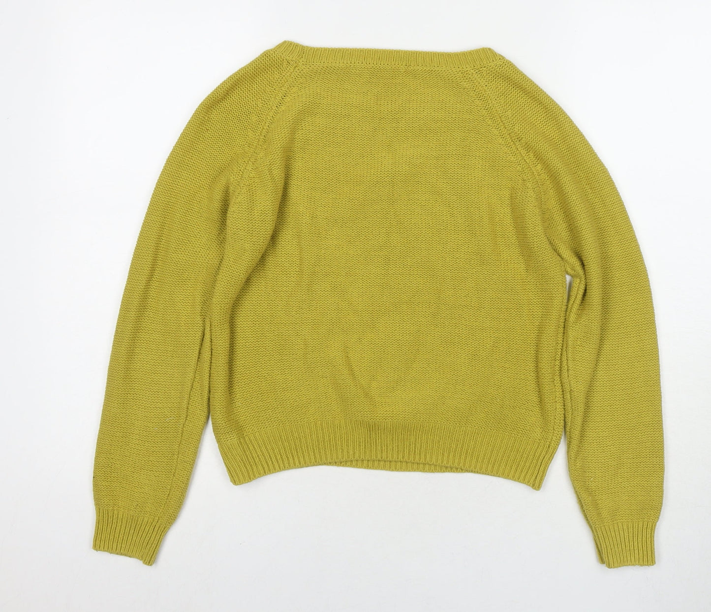 Womens UK Size S Oasis Green Pullover Jumper