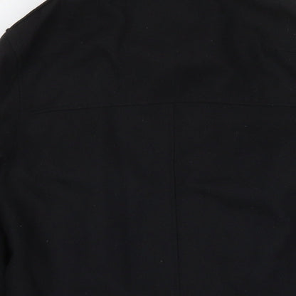 Mens UK Size S Twenty One Black Overcoat