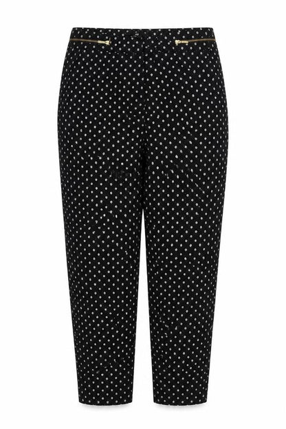Womens UK Size 8 H&M Regular Fit  Black Trousers
