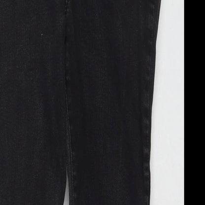 365 Denim Womens Black Cotton Skinny Jeans Size 16 L27 in Regular Zip