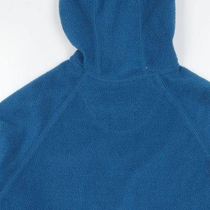 ILA Womens Blue Polyester Pullover Hoodie Size 12 Pullover