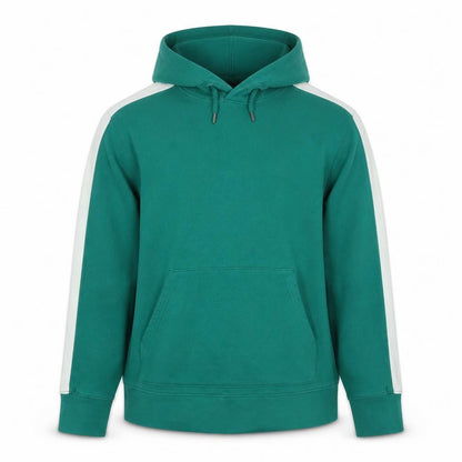 Mens UK Size XS Topman Green Pullover Hoodie