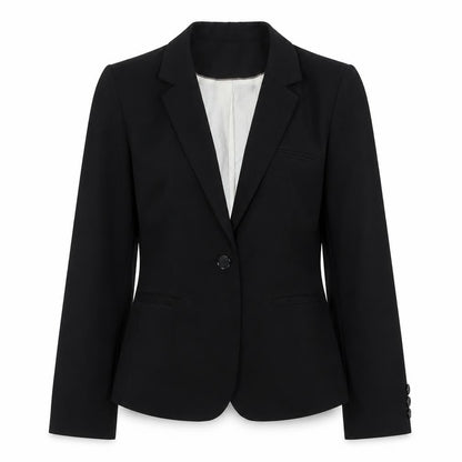 Next Womens Black Jacket Blazer Size 8 Button