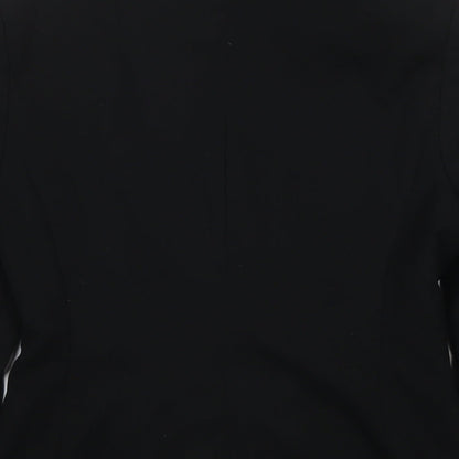 NEXT Womens Black Jacket Blazer Size 8 Button