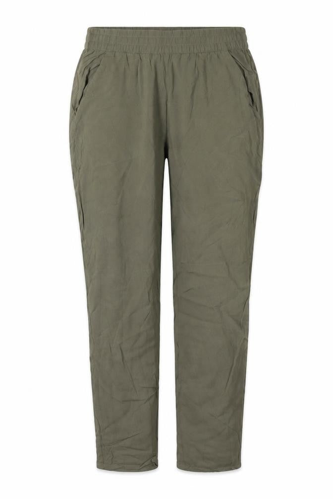 Womens UK Size 8 Divided by H&M Regular Fit  Green Trousers