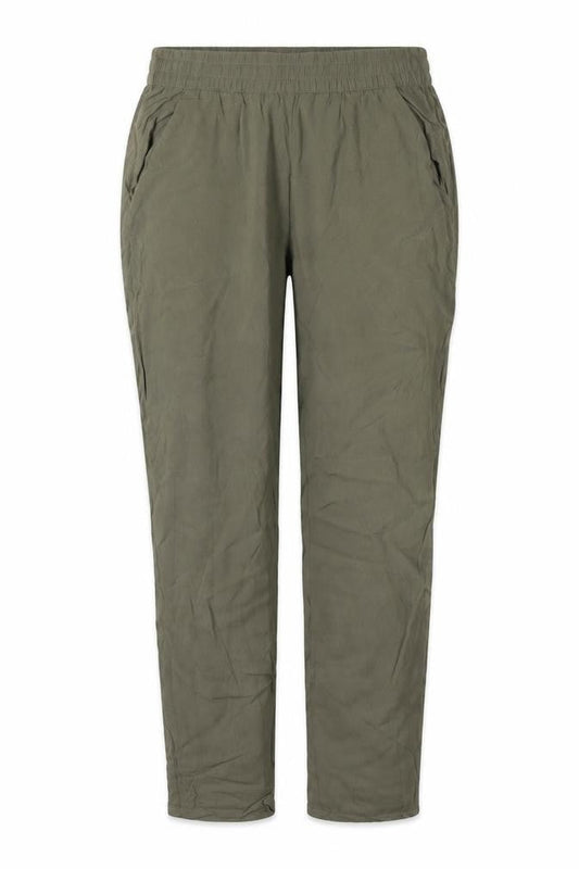 Womens UK Size 8 Divided by H&M Regular Fit  Green Trousers