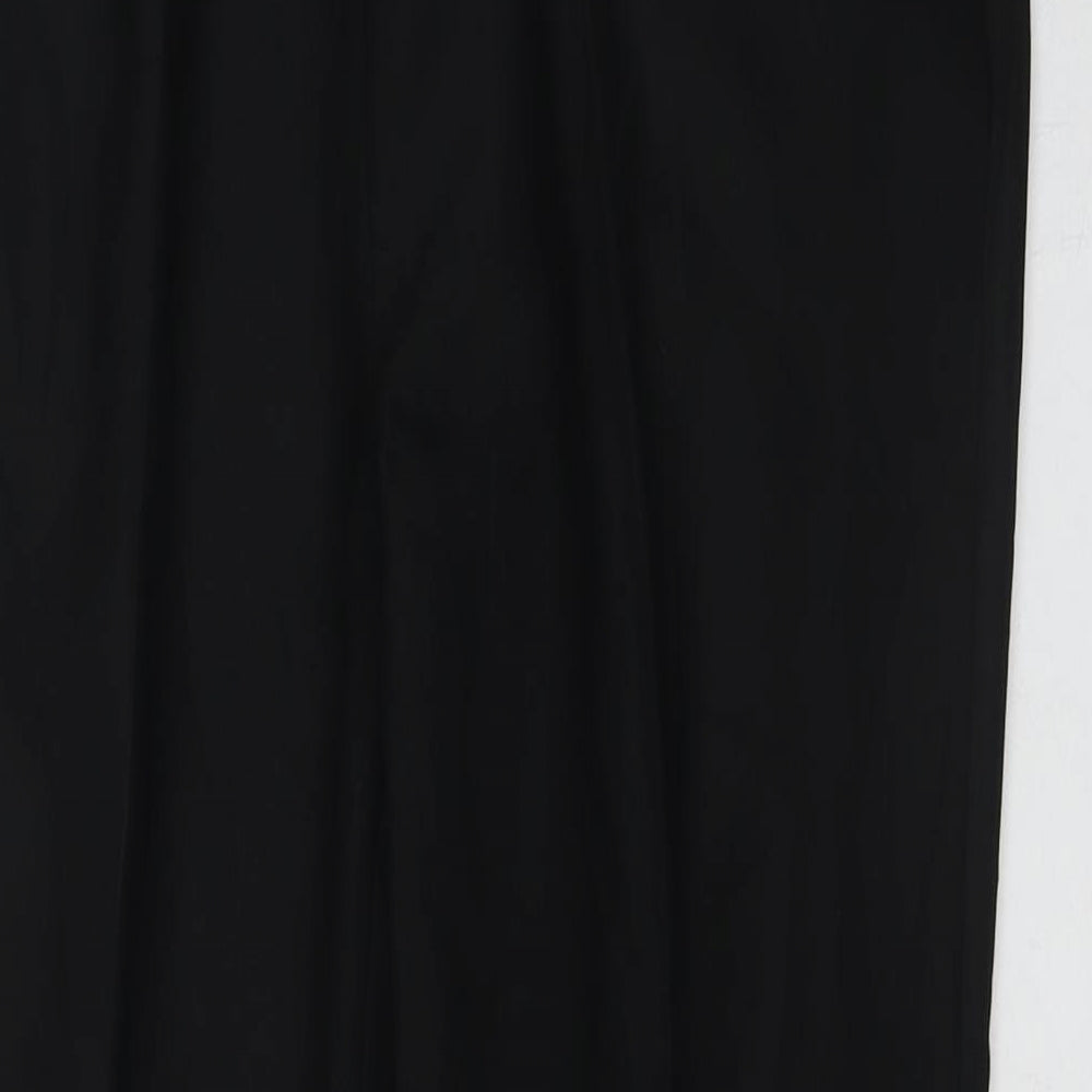 Womens UK Size 12 Isabelle Regular Fit  Black Trousers