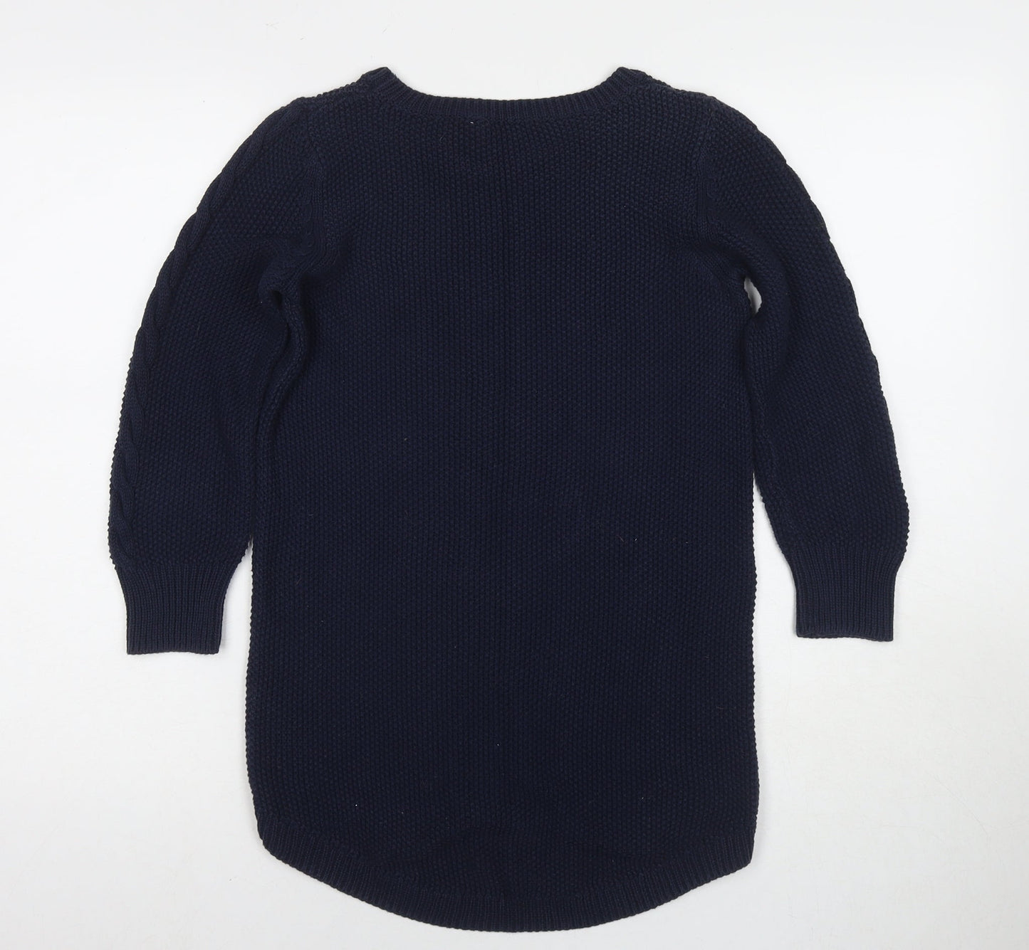 Womens UK Size S Oasis Blue Pullover Jumper