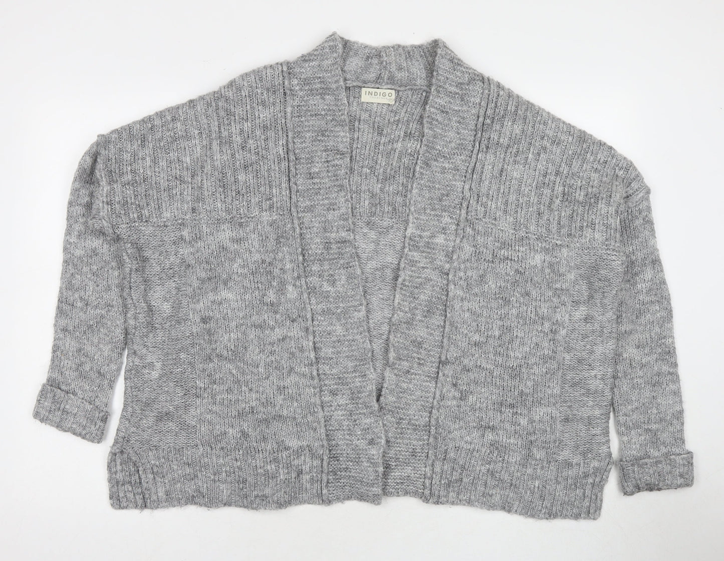 Womens UK Size 14 Marks and Spencer Grey Cardigan Jumper