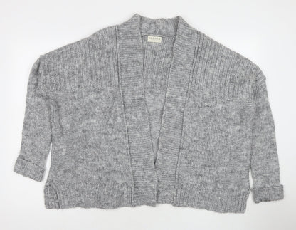 Womens UK Size 14 Marks and Spencer Grey Cardigan Jumper