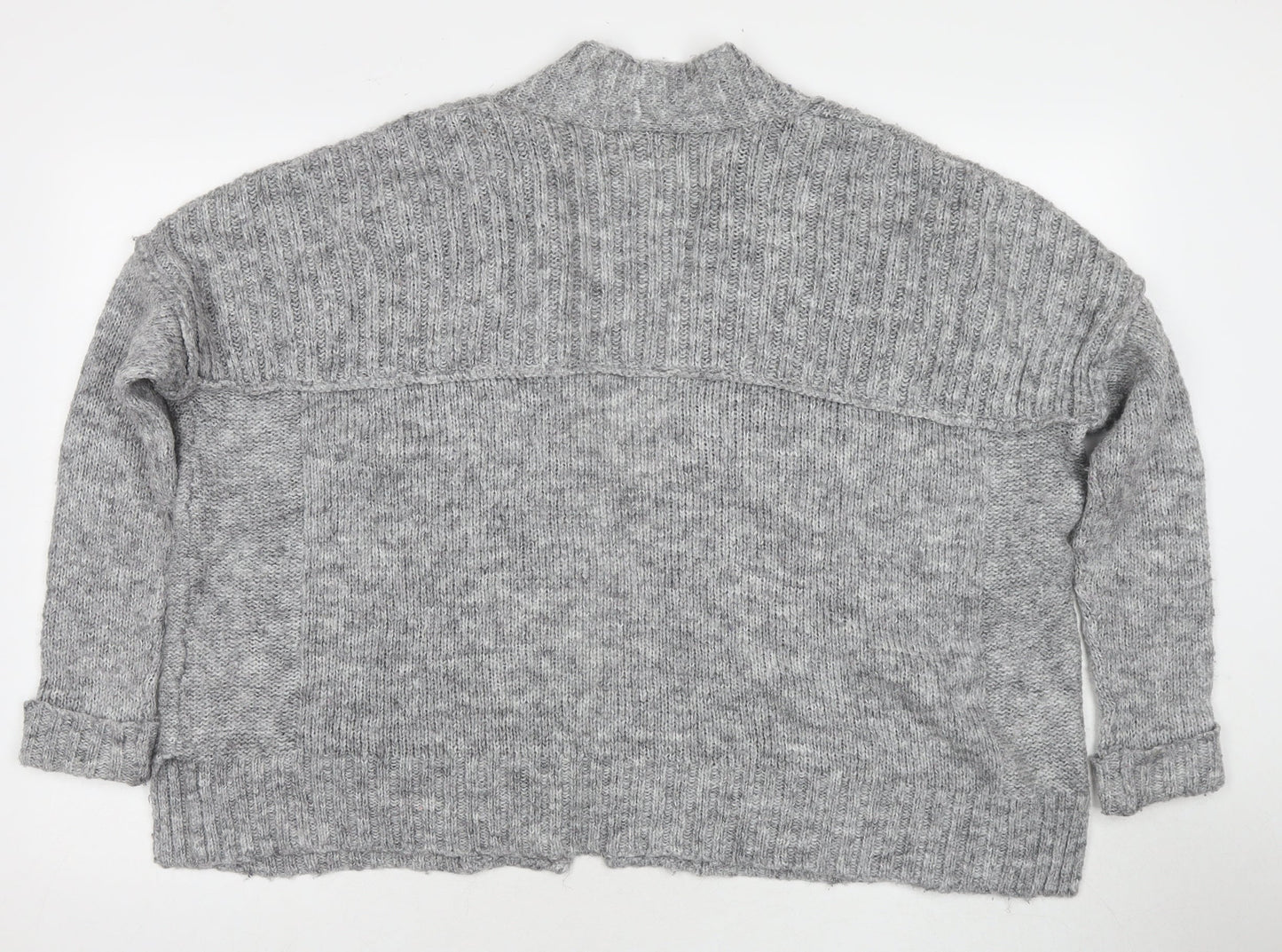 Womens UK Size 14 Marks and Spencer Grey Cardigan Jumper
