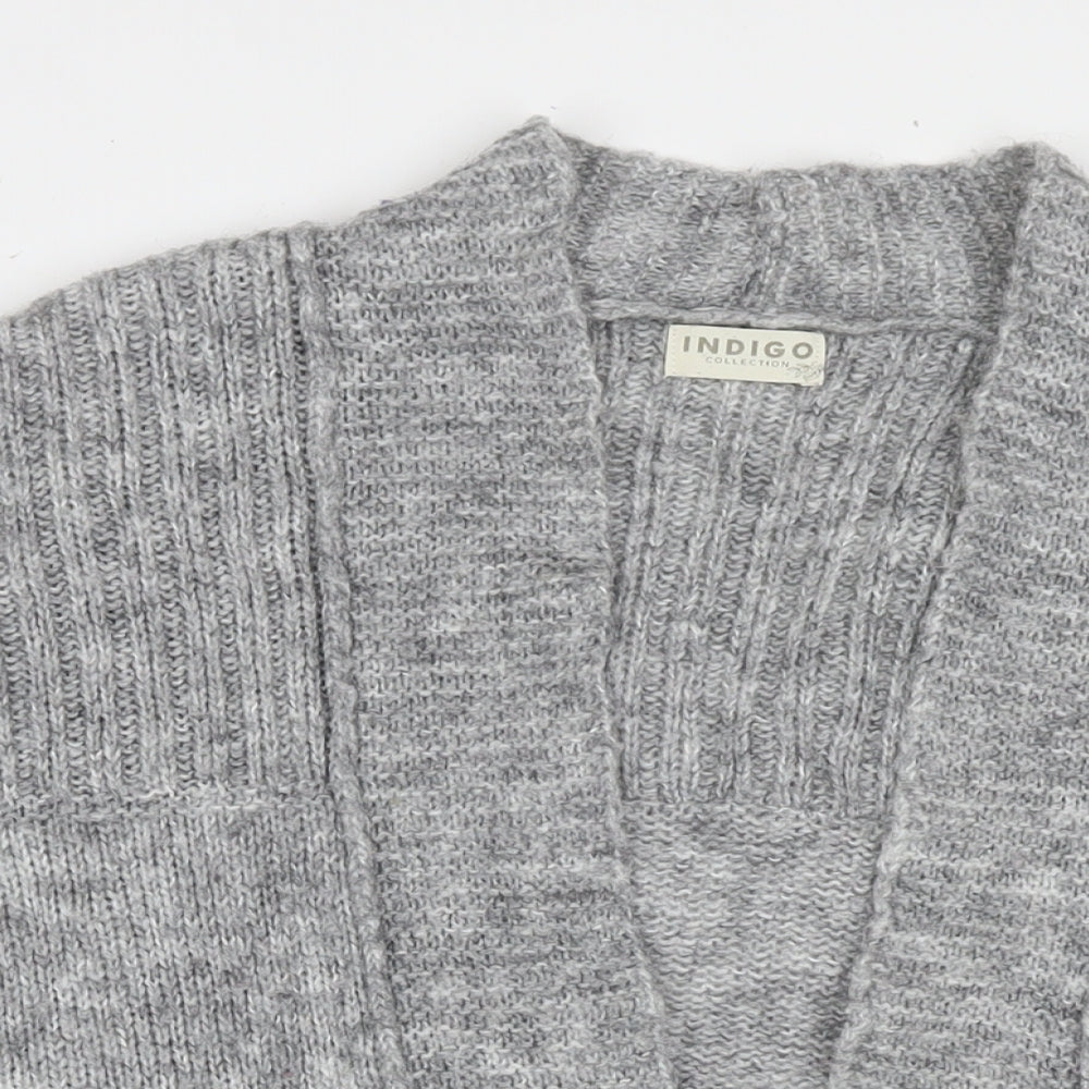 Womens UK Size 14 Marks and Spencer Grey Cardigan Jumper
