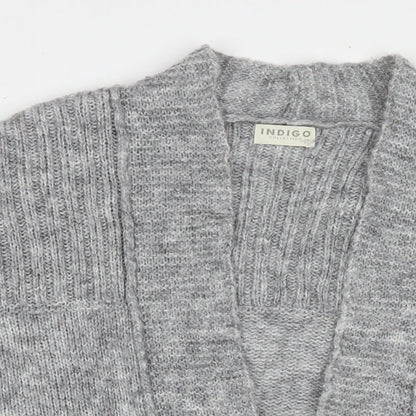 Womens UK Size 14 Marks and Spencer Grey Cardigan Jumper