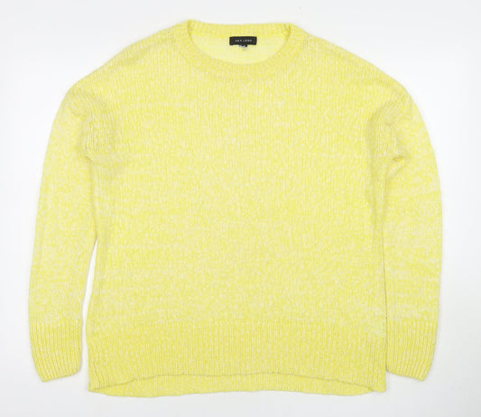 Womens UK Size M New Look Yellow Pullover Jumper