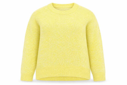 Womens UK Size M New Look Yellow Pullover Jumper