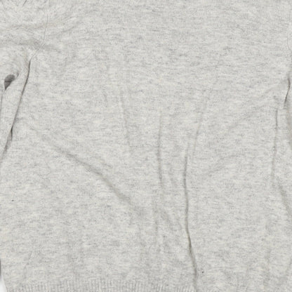 Womens UK Size 12 Marks and Spencer Grey Pullover Jumper