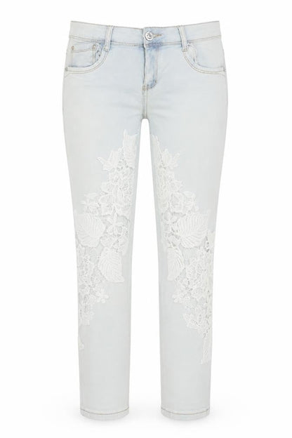 Moon Girl Jeans Womens Blue Cotton Skinny Jeans Size 29 in L30 in Regular Zip