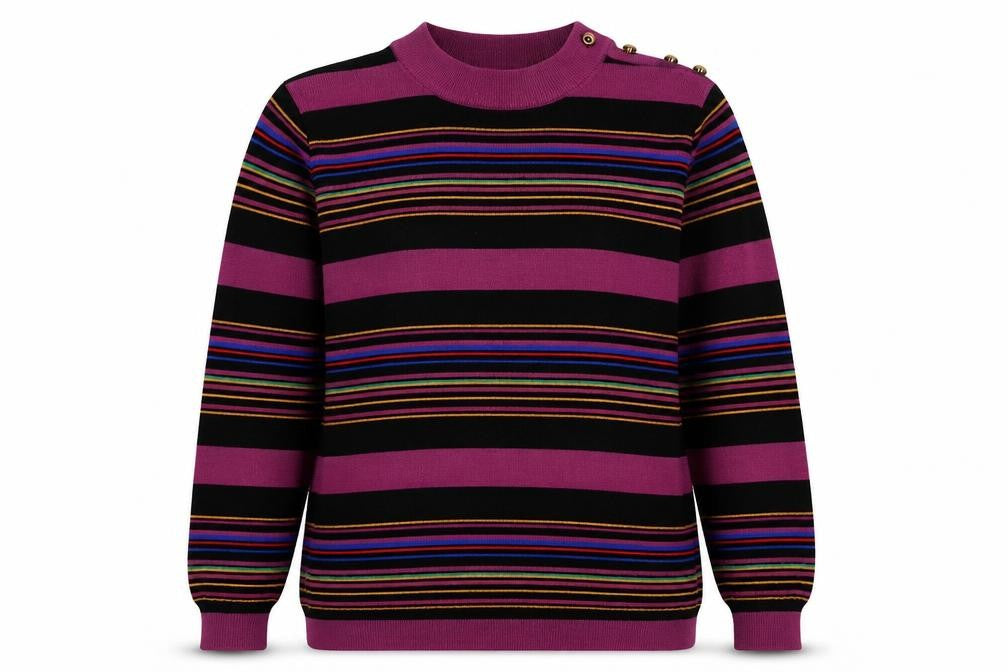 Womens UK Size 14 LUCIA Purple Pullover Jumper