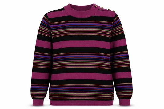 Womens UK Size 14 LUCIA Purple Pullover Jumper