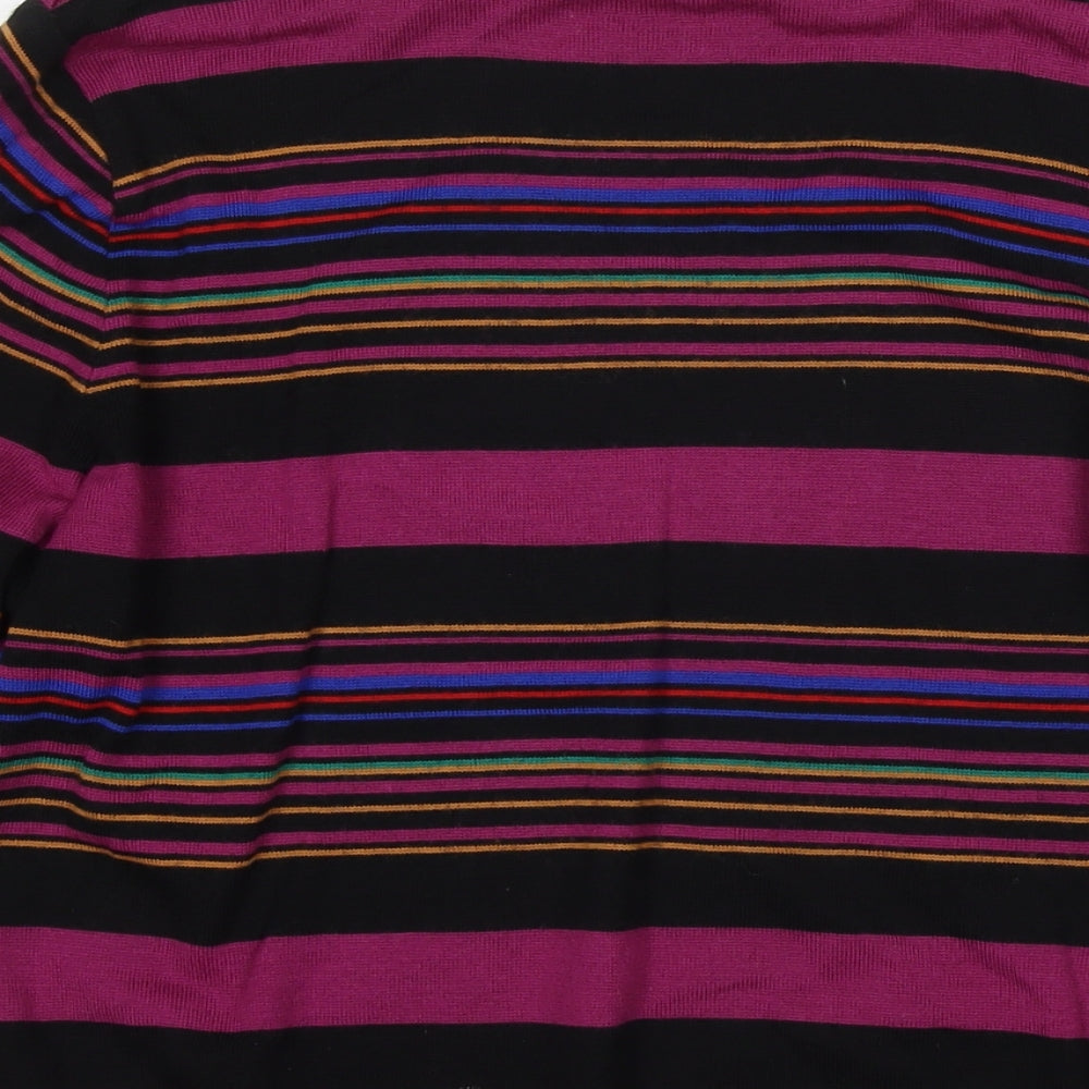 Womens UK Size 14 LUCIA Purple Pullover Jumper