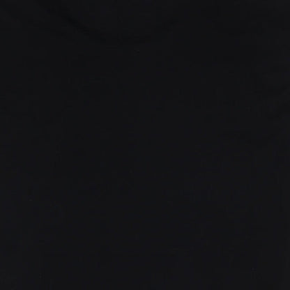 Womens UK Size 14 Dorothy Perkins Black Basic Tank