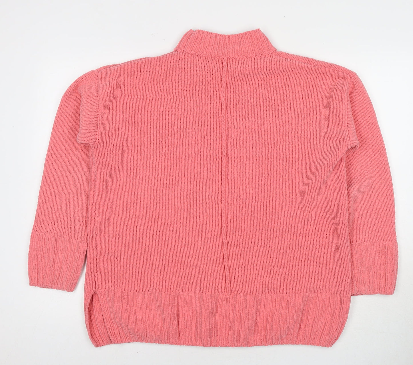 Womens UK Size M Marks and Spencer Pink Pullover Jumper
