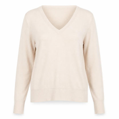 Womens UK Size 16 Dorothy Perkins Beige Pullover Jumper