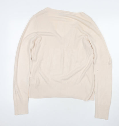 Womens UK Size 16 Dorothy Perkins Beige Pullover Jumper