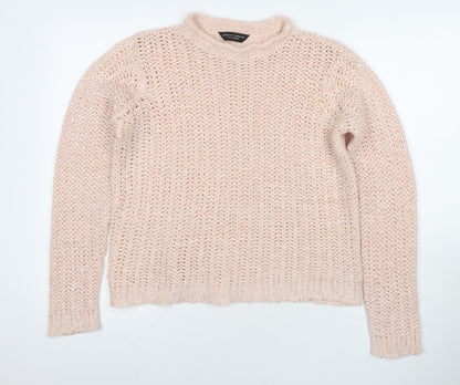 Womens UK Size 16 Dorothy Perkins Beige Pullover Jumper