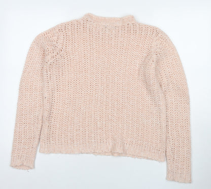 Womens UK Size 16 Dorothy Perkins Beige Pullover Jumper