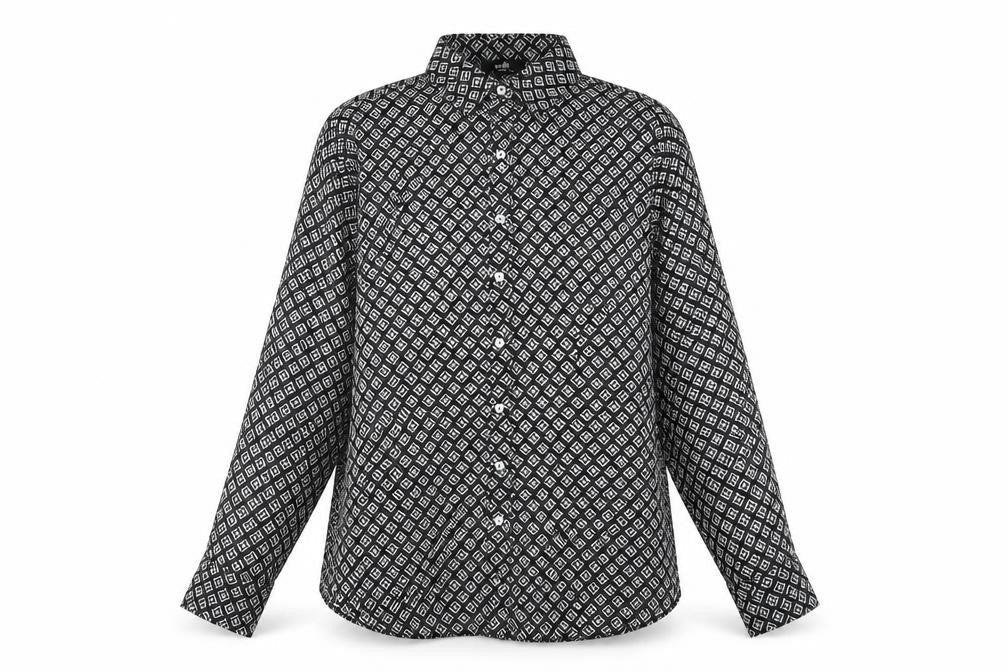 Womens UK Size 14 Wallis Black Basic Button-Up