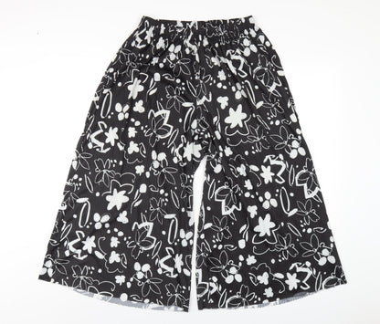 Womens UK Size 10 ASOS Regular Fit  Black Trousers
