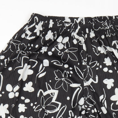 Womens UK Size 10 ASOS Regular Fit  Black Trousers