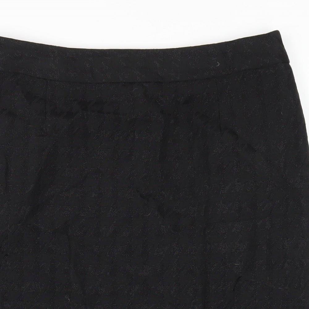 Principles Womens Black Polyester Straight & Pencil Skirt Size 12 Zip