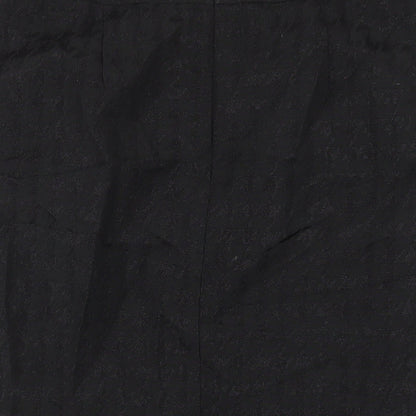 Principles Womens Black Polyester Straight & Pencil Skirt Size 12 Zip