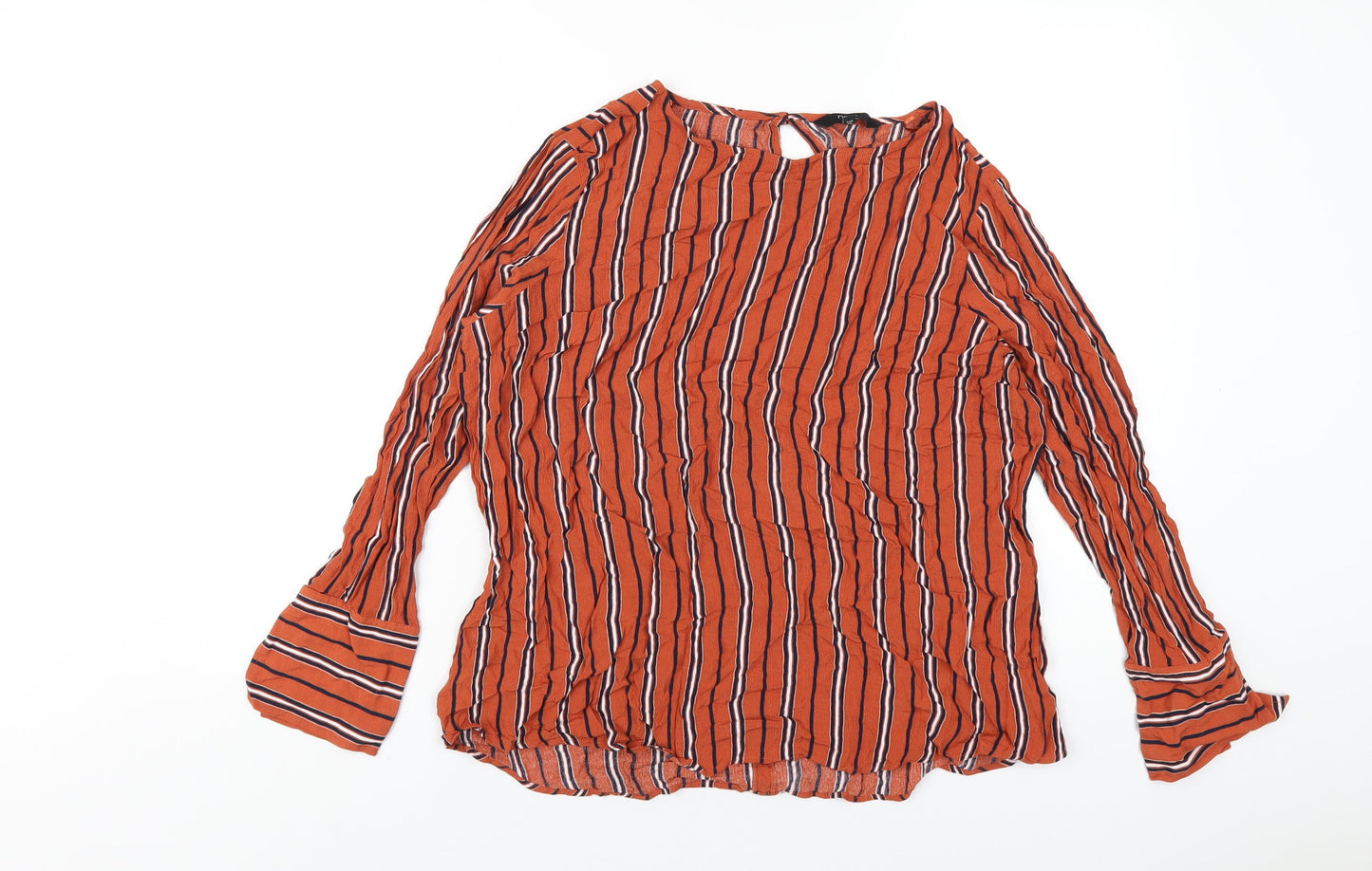 Womens UK Size 18 NEXT Orange Basic T-Shirt
