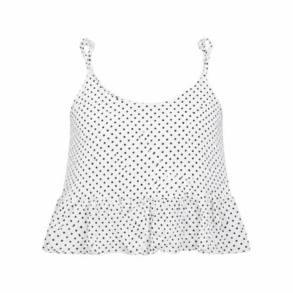 Womens UK Size 16 Topshop White Camisole T-Shirt