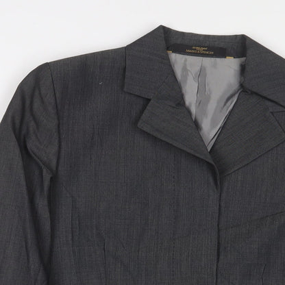 Womens UK Size 8 St Michael Grey Jacket