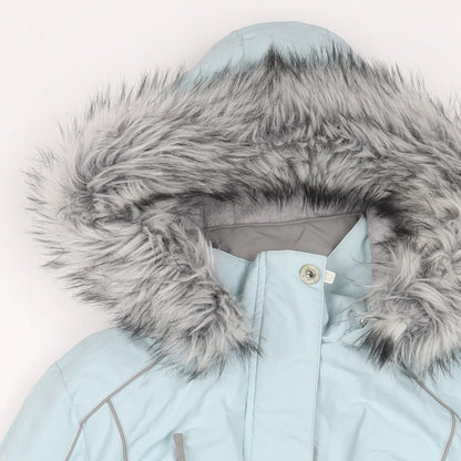 Womens UK Size S Per Una Blue Parka Coat